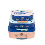 Petit Monkey. 3 Βαλιτσάκια που φωσφορίζουν στο σκοτάδι!