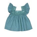 Mimichic. Λινή Μπλούζα Lagoon