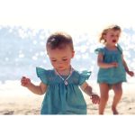 Mimichic. Λινή Μπλούζα Lagoon - Image 2