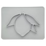 Konges Slojd. Σουπλά - πιάτο σιλικόνης Lemon/ Topanga