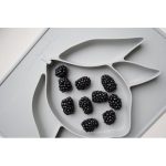 Konges Slojd. Σουπλά - πιάτο σιλικόνης Lemon/ Bark - Image 3