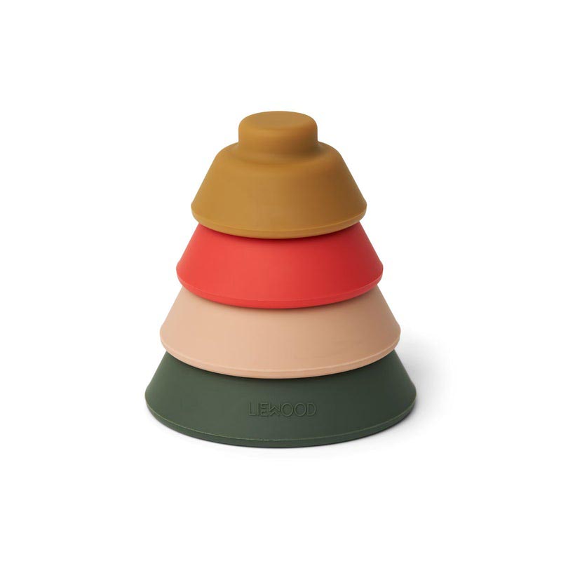 Walter_Stacking_Tower_Tree-Toys-LW14424-2255_Rose_multi_mix-1_800xm Liewood. Πύργος στοίβαξης WALTER - Image 1