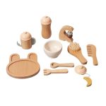 0100886 petit monkey leseni set baby feeding