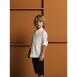 Yell-oh. Παιδική Υφαντή Μαύρη Βερμούδα - Image 2