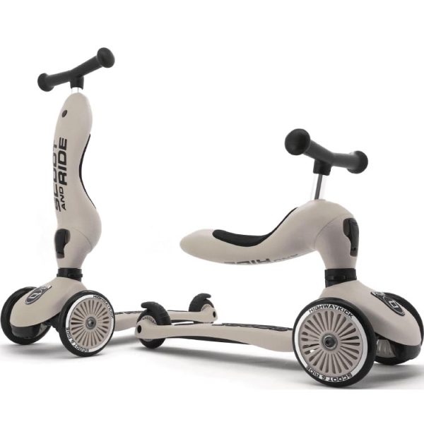 scoo0t ride highwaykick 1 scooter in steel 887730