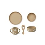 Liewood. Σετ φαγητού 100% Σιλικόνη/ Dog