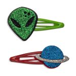 Kiddoz. SPACE HAIR CLIPS