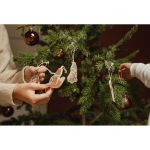 LITTLE DUTCH. Σετ 12 ξύλινα χριστουγεννιάτικα στολίδια - Image 3