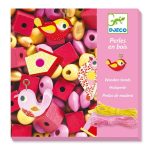 Djeco. Κατασκευή Ξύλινων Κοσμημάτων "Πουλάκια"