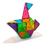 Magna-Tiles. Μαγνητικό Παιχνίδι 32 κομματιών/ Clear Colors - Image 3