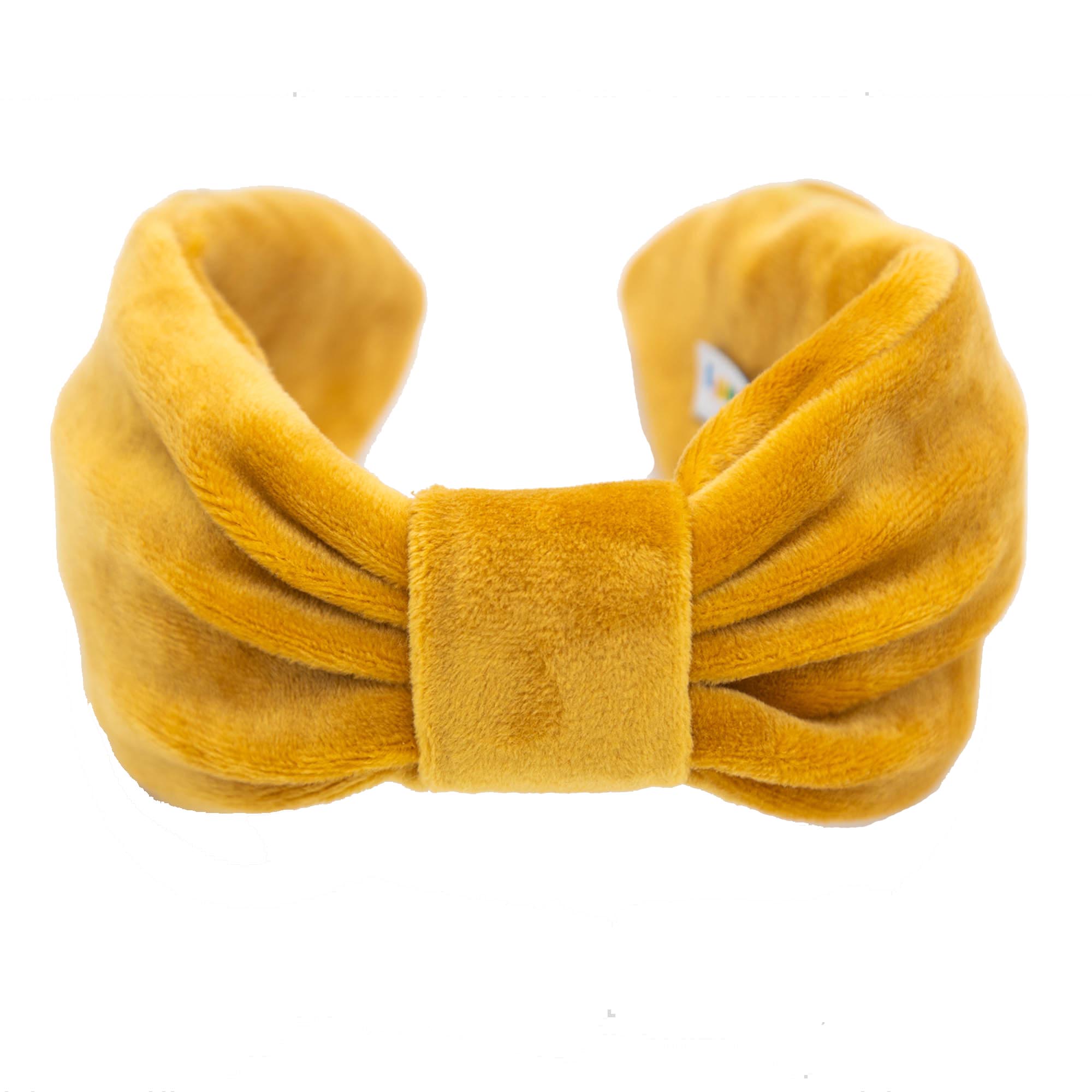 Kiddoz-Winter-22-34 Kiddoz. MISS MARIAN HEADBAND/ mustard - Image 1