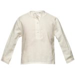 Two in a Castle. Kids First T Linen Mao Blouse