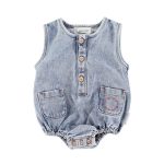 Piupiuchick. Denim Romper