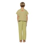 Piupiuchick. Unisex Trousers/ Khaki-bluestripes - Image 4