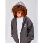 Molo. Kids' Hoodie/ Space Grey - Image 2