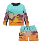 Molo. Παιδικό Μαγιό-Μπλούζα & Σορτς “Parachute”