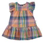 Molo. Baby Madras plaid Dress