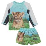Molo. Παιδικό Μαγιό-Μπλούζα & Σορτς “Lion Cub”