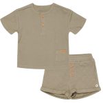 LITTLE DUTCH. Σετάκι από Οργανικό Βαμβάκι/Olive