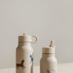 Liewood. Steel water Bottle, 350ml/ Leopard - Image 3