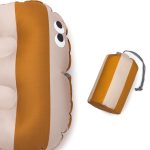 Noui Noui. Φουσκωτό μαξιλάρι καθίσματος/ Stripes - Mustard - Image 5