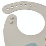 Liewood. Σετ 2 σιλικονούχες σαλιάρες / Tilda Monster - Mist - Image 3