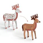 Djeco. Χειροτεχνία- Κατασκεύή "3D Δάσος με ζωάκια" - Image 2