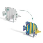 Djeco. Χειροτεχνία- Κατασκεύή "3D Θαλάσσιος κόσμος" - Image 2