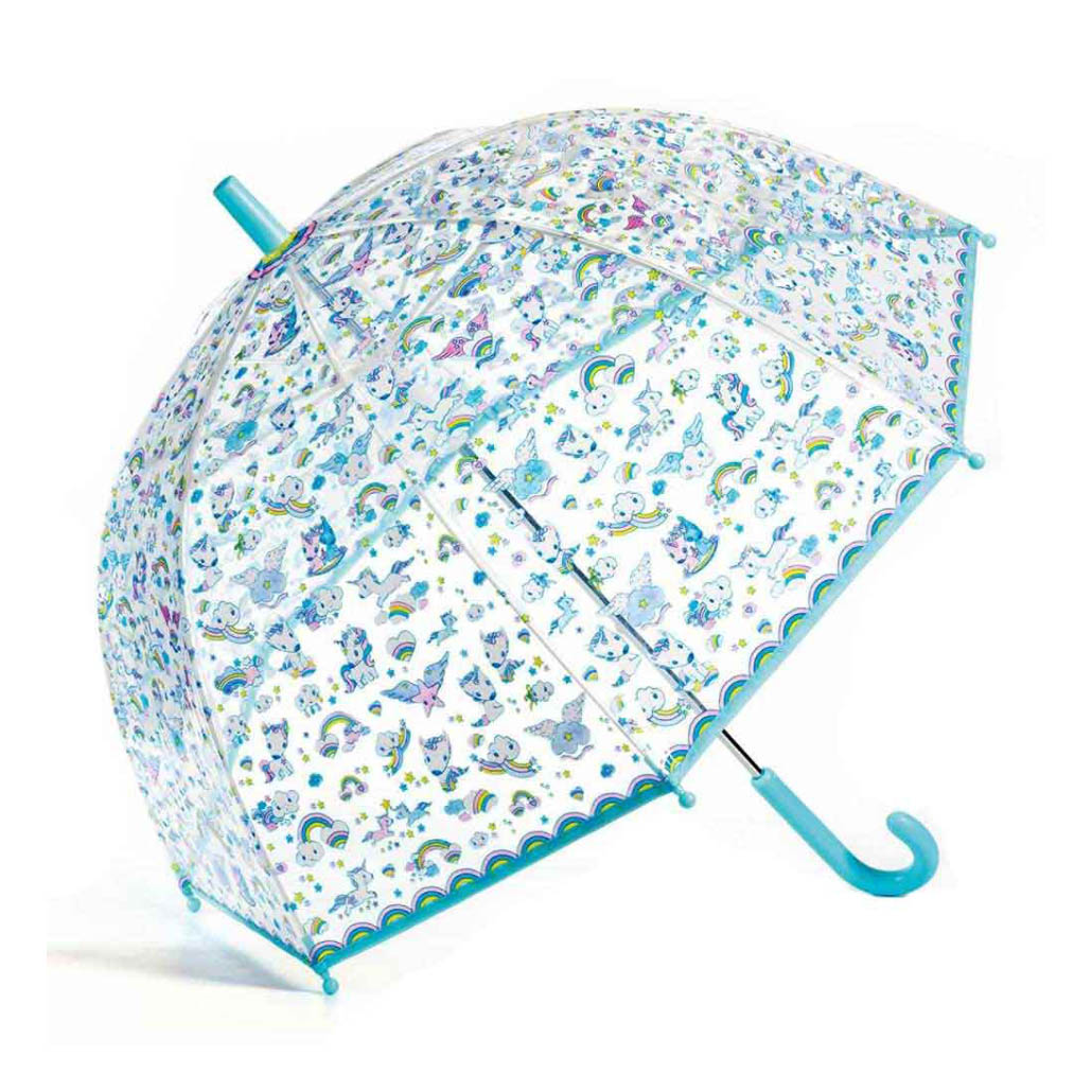 umbr45 Djeco. Παιδική ομπρέλα/Unicorns - Image 1