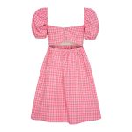 Two in a castle. Blossom Puff Sleeve Dress - Image 2