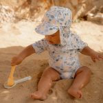 LITTLE DUTCH. Παιδικό καπέλο ήλιου Seashells Multi-colour - Image 3