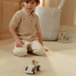 LITTLE DUTCH. Ξύλινα αγωνιστικά αυτοκινητάκια pull-back FSC - Image 6