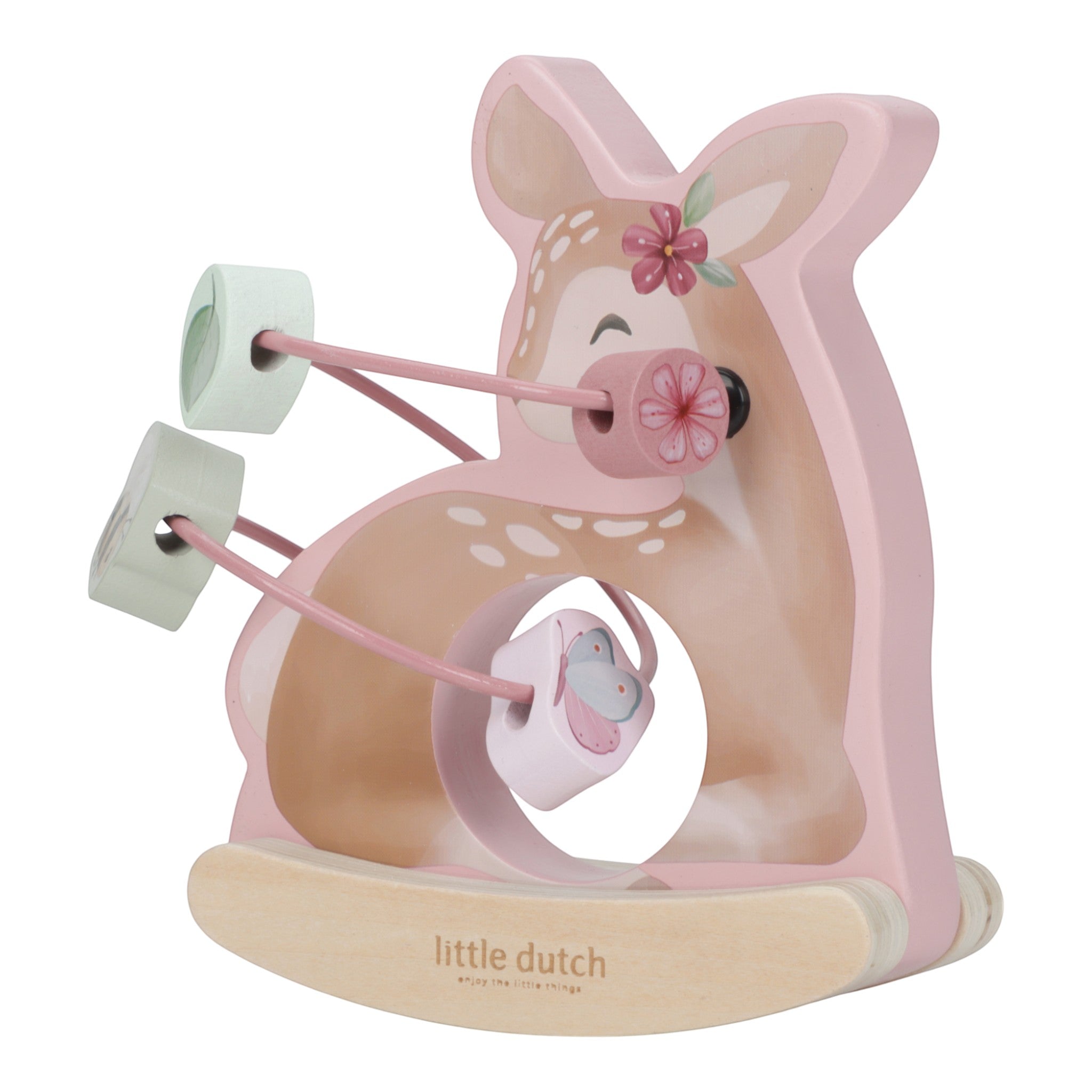 6 LITTLE DUTCH. Ξύλινος λαβύρινθος ταλάντωσης ελαφάκι - Image 1