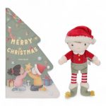 LITTLE DUTCH. Χριστουγεννιάτικο σετ με βιβλίο και κουκλάκι Jim