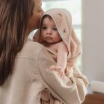 LITTLE DUTCH. Μπουρνουζοπετσέτα με κέντημα Blossom - Image 2