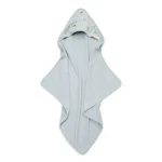 LITTLE DUTCH. Μπουρνουζοπετσέτα με κέντημα Blue - Image 3