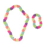 Great Pretenders. Σετ κολιέ - βραχιόλι Καρδιές