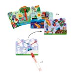 Djeco. Μαγική ζωγραφική με μαρκαδόρο-νερό Γατούλες στον κήπο - Image 2