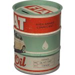 Nostalgic. Μεταλλικός Κουμπαράς Oil Barrel "Fiat" - Image 2