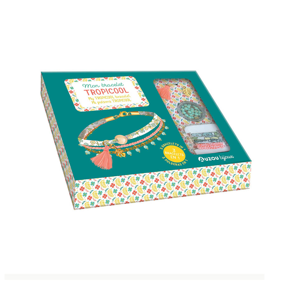 9791039506298 (1)-1000x1000 Auzou. The Jewellery Factory Mini - My Tropicool Bracelet - Image 1
