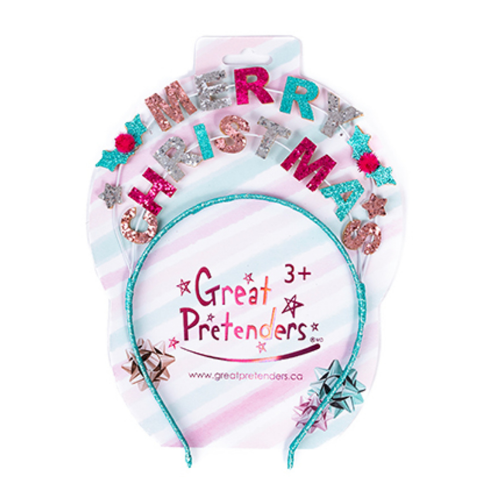 Προσαρμοσμένες διαστάσεις 1000x1000 px (3) Great Pretenders. Στέκα μαλλιών "Merry Christmas" - Image 1