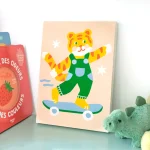La Petite Epicerie. Καμβάς ζωγραφικής- Titi Skate - Image 5