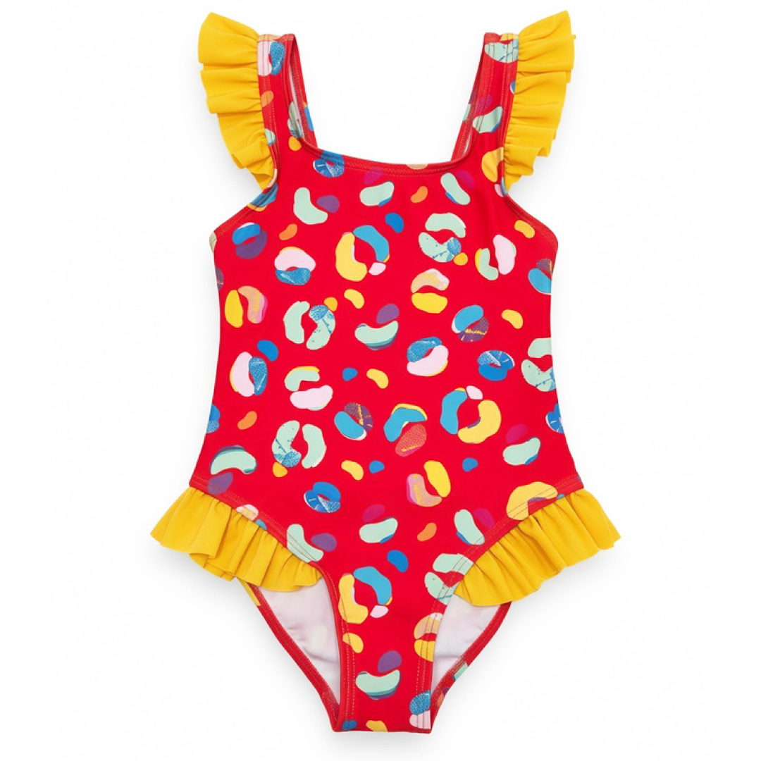 Instagram Post 1080x1080 px (24) Teeter Totter. Swimsuit Sophia Red Leopard - Image 1
