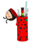 Legami. Ladybug Silicone Pencil Case - Image 4
