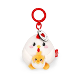 Legami. Hen Soft Key Ring
