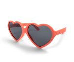Filibabba. Sunglasses Heart Warm Red Peach Whip - Image 3
