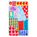 Teeter Totter. Πετσέτα Quick Dry Colourful Heart