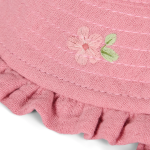 LITTLE DUTCH. Βρεφικό καπέλο ήλιου Pink Blush - Image 3