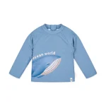 Little Dutch. Μπλουζάκι μαγιό μακρυμάνικο UV Ocean Blue