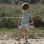 LITTLE DUTCH. Μπλουζάκι κοντομάνικο UV Ocean Breeze - Image 2